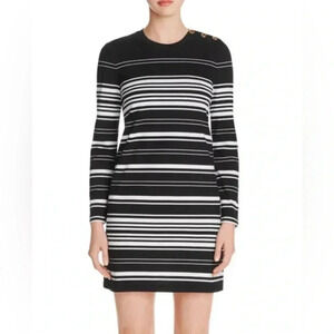 Tory Burch Mariana Striped Dress XS